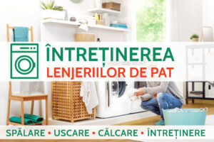cum spal cum calc si cum usuc lenjeriile pentru pat