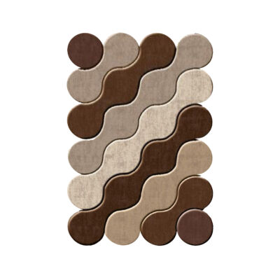 Covor Modern, Antiderapant, Rotunjit, Maro, YS15786