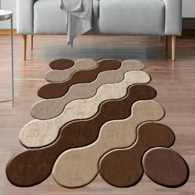 Covor Modern, Antiderapant, Rotunjit, Maro, YS15786