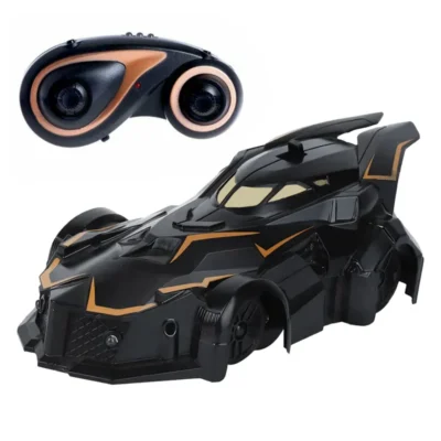 Masinuta Antigravitationala cu Telecomanda, Urcare pe Pereti si Tavan, Rotire 360 Grade, Senzor Infrarosu, Incarcare USB, Telecomanda Intuitiva, Negru, TENO1429