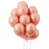 Set 25 Baloane, Pentru Petreceri/Aniversari/Evenimente, O Singura Dimensiune, Latex, Rose Gold, TENO773