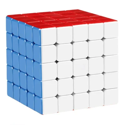 Cub Rubik Magnetic, Puzzle Rapid, Fara Autocolante, Dezvoltarea Inteligentei, 5x5x5, Multicolor, TENO366