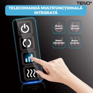 Aparat Profesional Pentru Masaj, cu 4 Puncte de Masaj Pentru Spate, Lombar, Abdomen, Picioare, TENO329