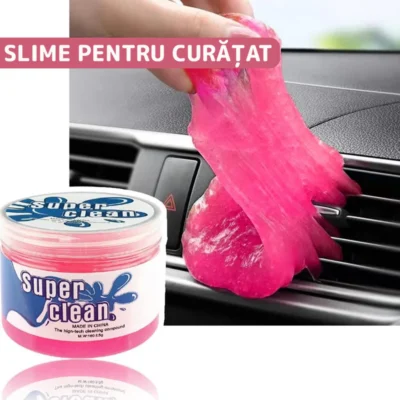 Slime Pentru Curatat Spatii Greu Accesibile, Super Clean, Interior Auto, Tastatura, uz Casnic, TENO316