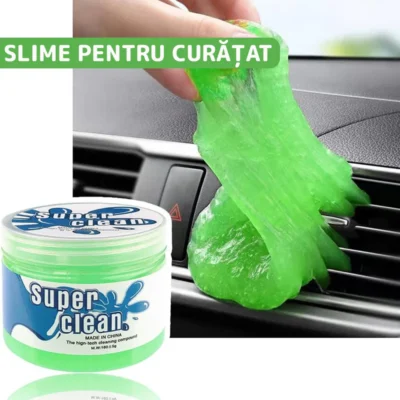 Slime Pentru Curatat Spatii Greu Accesibile, Super Clean, Interior Auto, Tastatura, uz Casnic, TENO314