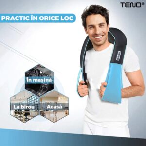 Aparat Profesional Pentru Masaj, cu 4 Puncte de Masaj Pentru Spate, Lombar, Abdomen, Picioare, TENO329