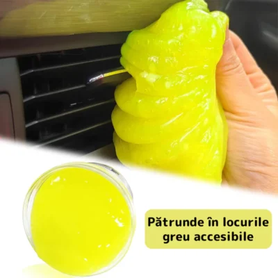 Slime Pentru Curatat Spatii Greu Accesibile, Super Clean, Interior Auto, Tastatura, uz Casnic, TENO313