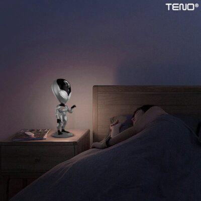 Proiector de Lumini Tip Extraterestru cu Telecomanda si Timer, 8 Moduri de Proiectie, Rotire 360 Grade, Ajustare Luminozitate, TENO545
