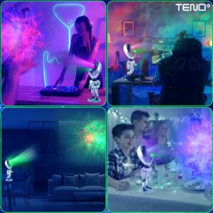 Proiector de Lumini Tip Extraterestru cu Telecomanda si Timer, 8 Moduri de Proiectie, Rotire 360 Grade, Ajustare Luminozitate, TENO545