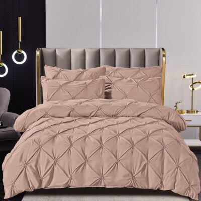 Lenjerie Pat Simpla, Bumbac Finet Premium, UNI, Maro Deschis, J22286