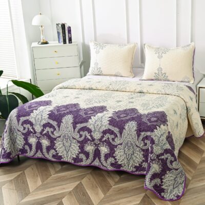 Cuvertura Pentru Pat Dublu, 3 Piese, Tribal, Multicolor, P23800