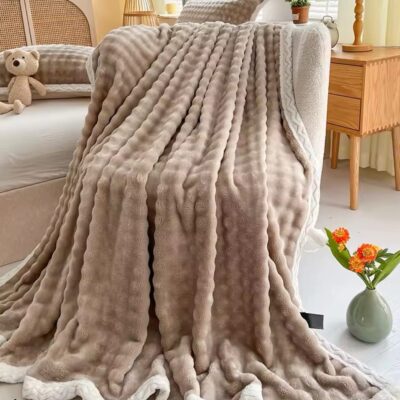 Patura cocolino Premium, 200x230 cm, Maro, PT24053