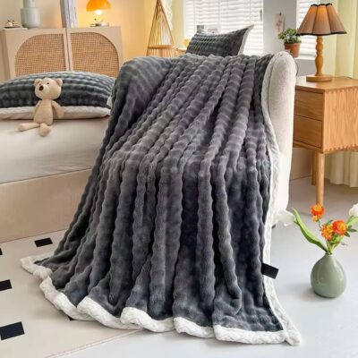 Patura cocolino Premium, 200x230 cm, Gri, PT24056