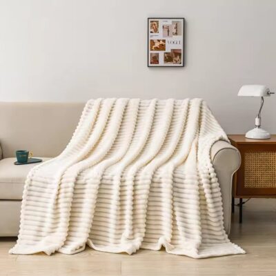 Patura cocolino Premium, 200x230 cm, Simpla, Bej, PT24059