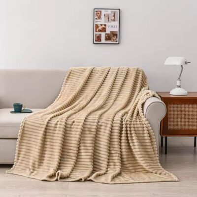 Patura cocolino Premium, 200x230 cm, Simpla, Crem, PT24064