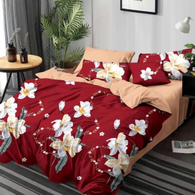 Pachet Promotional, Lenjerie de pat, Bumbac Finet, Crini, Multicolor, HR24288