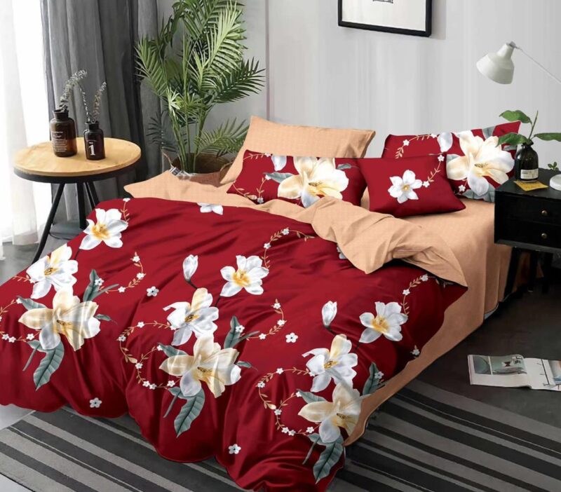 Pachet Promotional, Lenjerie de pat, Bumbac Finet, Crini, Multicolor, HR24288